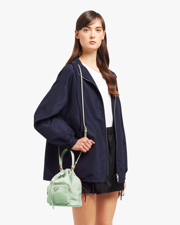 Aqua Prada Duet Re-Nylon shoulder bag - Image 2