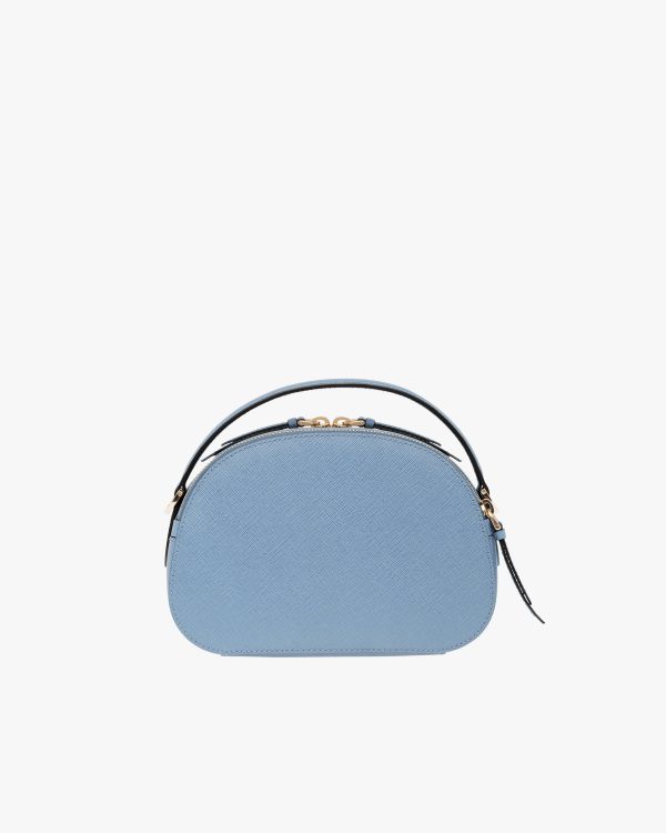 Astral Blue Saffiano Leather Prada Odette Bag - Image 4