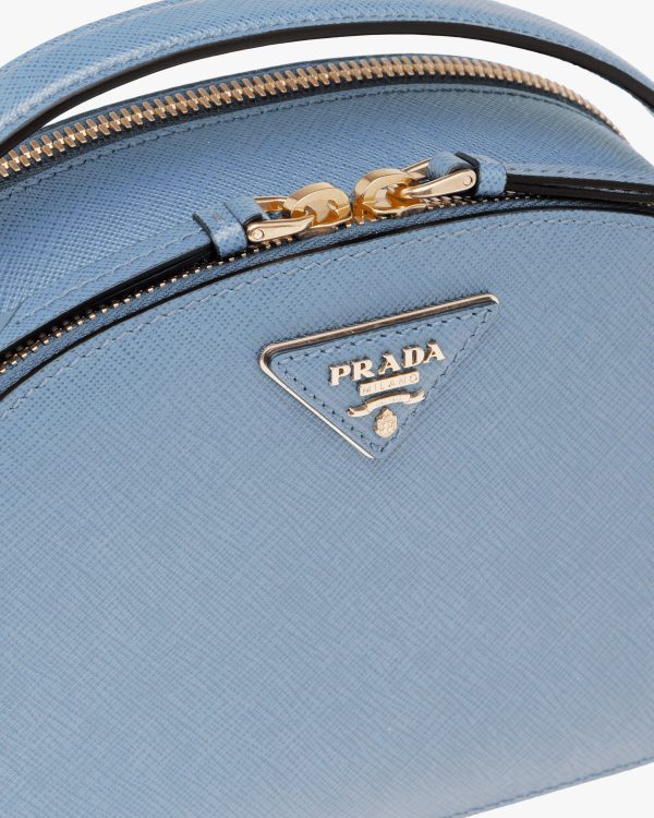 Astral Blue Saffiano Leather Prada Odette Bag - Image 6