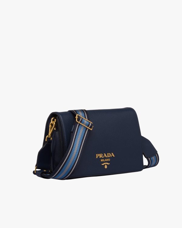 Baltic Blue Leather Shoulder Bag - Image 3