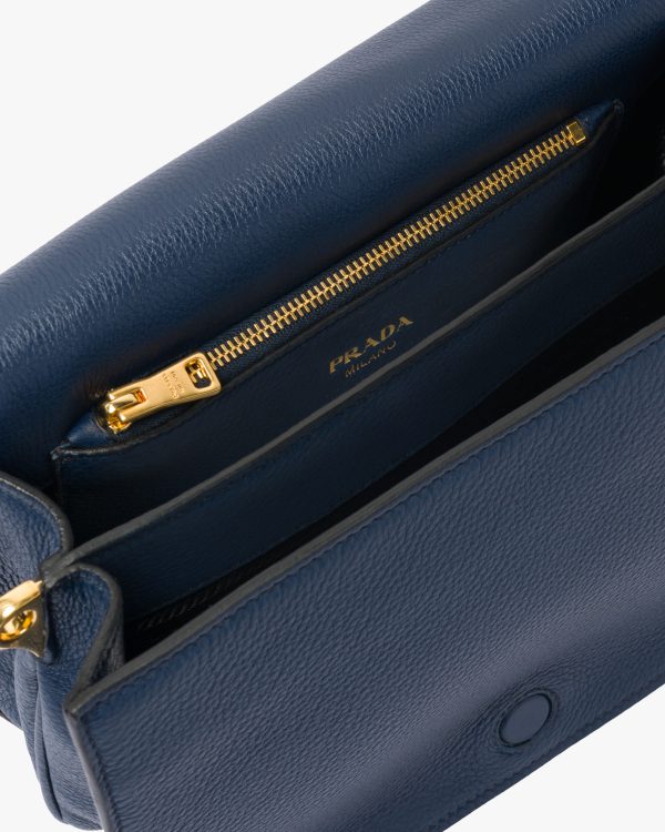 Baltic Blue Leather Shoulder Bag - Image 5