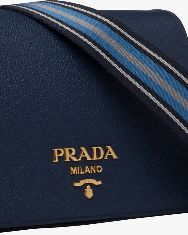 Baltic Blue Leather Shoulder Bag - Image 6