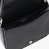 Black Brushed leather shoulder bag - Image 5
