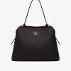 Black/ Cerise Prada Matinee handbag