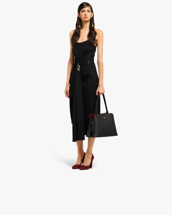 Black/ Cerise Prada Matinee handbag - Image 7