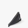 Black Leather Prada Triangle pouch - Image 3