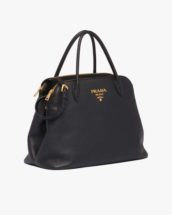 Black Leather handbag - Image 3