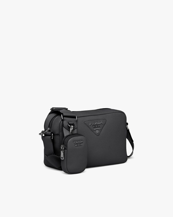 Black Leather shoulder bag - Image 3