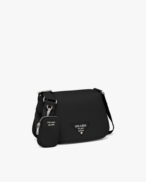 Black Leather shoulder bag - Image 3