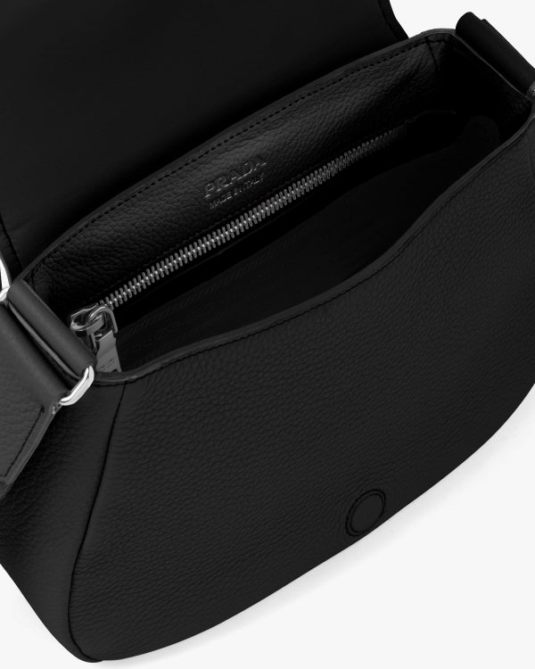 Black Leather shoulder bag - Image 5