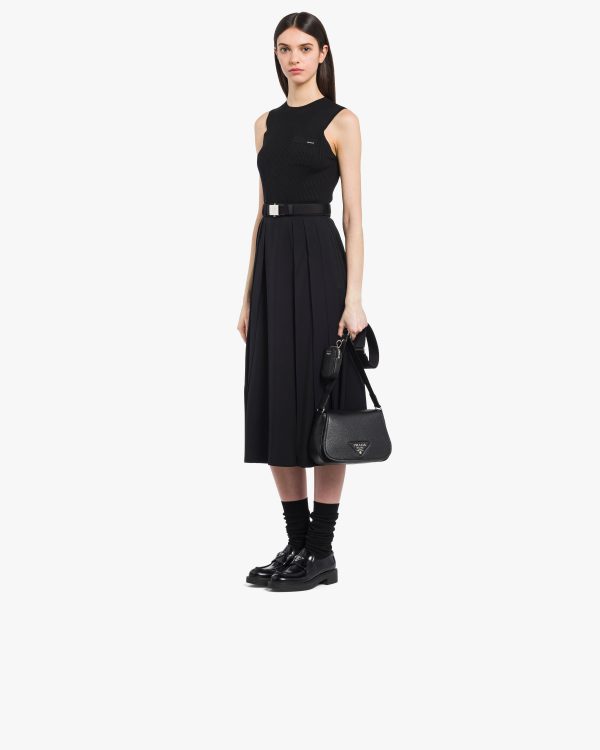 Black Leather shoulder bag - Image 7