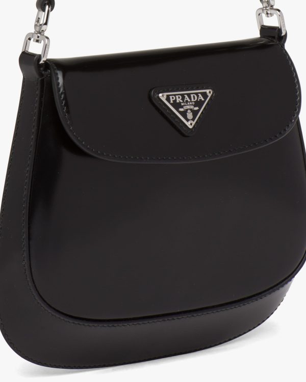 Black Prada Cleo brushed leather mini bag - Image 6