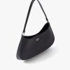 Black Prada Cleo brushed leather shoulder bag - Image 3