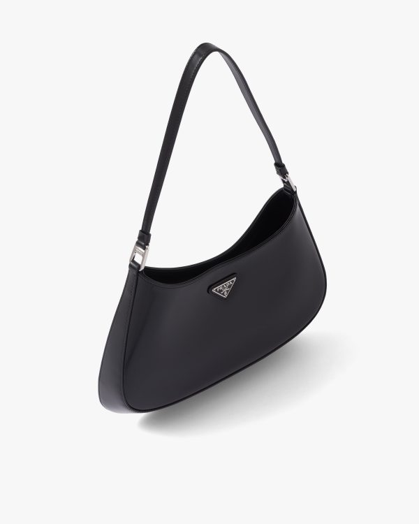 Black Prada Cleo brushed leather shoulder bag - Image 3