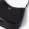 Black Prada Cleo brushed leather shoulder bag - Image 6