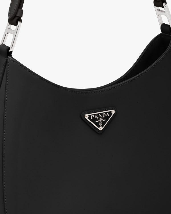 Black Prada Cleo brushed leather shoulder bag - Image 6
