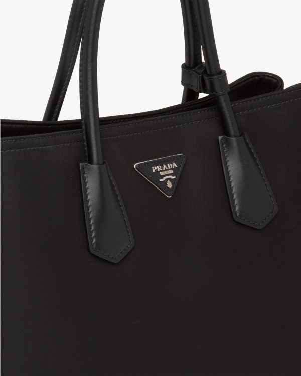 Black Prada Double nylon and Saffiano leather bag - Image 2