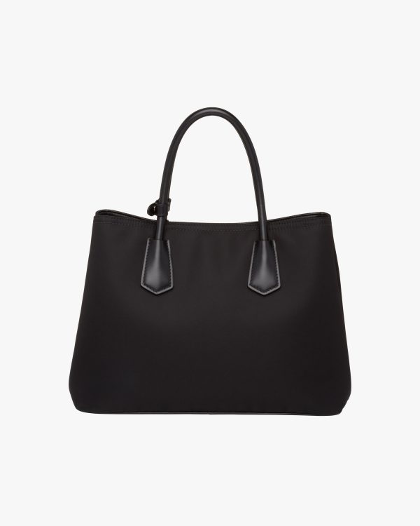 Black Prada Double nylon and Saffiano leather bag - Image 4