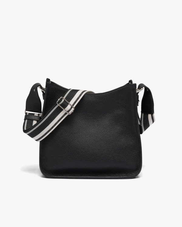 Black Prada Flou leather hobo bag - Image 4