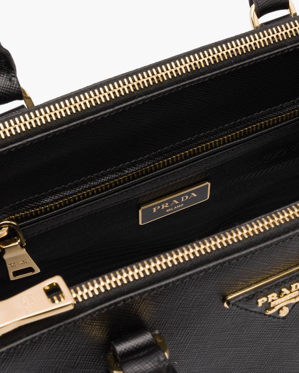 Black Prada Galleria Saffiano leather medium bag - Image 5