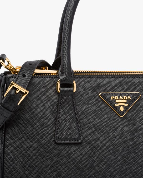 Black Prada Galleria Saffiano leather medium bag - Image 6