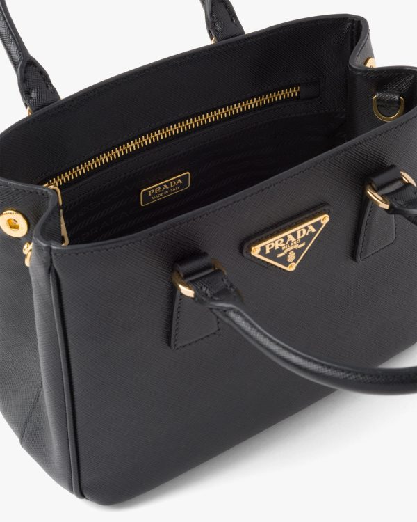 Black Prada Galleria Saffiano leather mini-bag - Image 5
