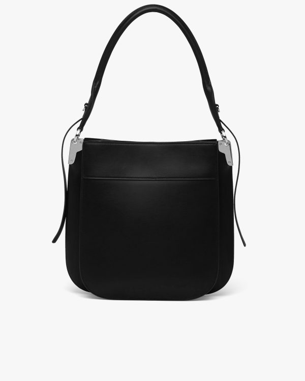 Black Prada Margit leather hobo shoulder bag - Image 4