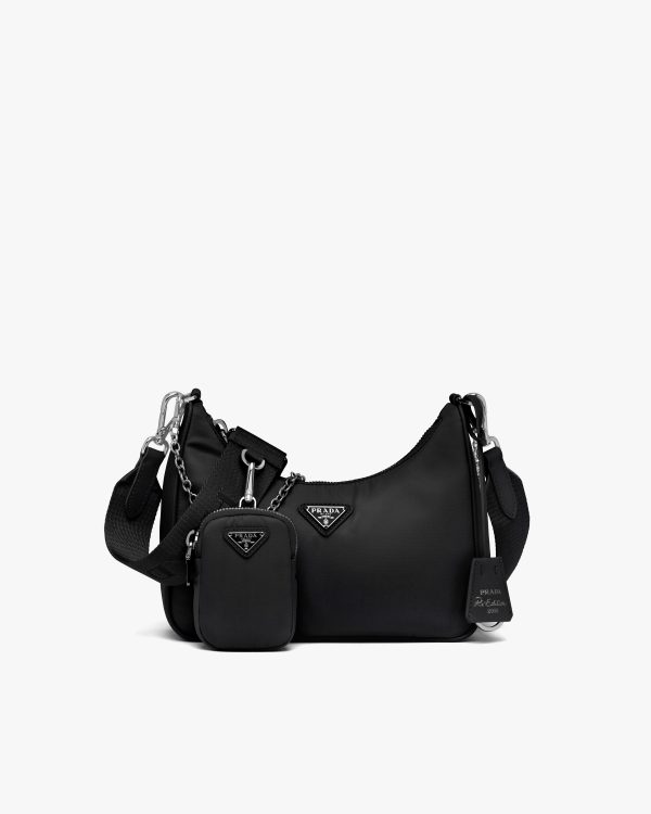 Black Prada Re-Edition 2005 Re-Nylon bag