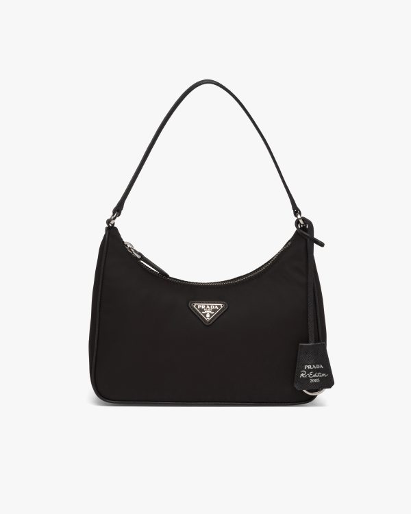 Black Prada Re-Edition 2005 Re-Nylon mini bag