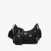 Black Prada Re-Edition 2005 Re-Nylon polka-dot bag