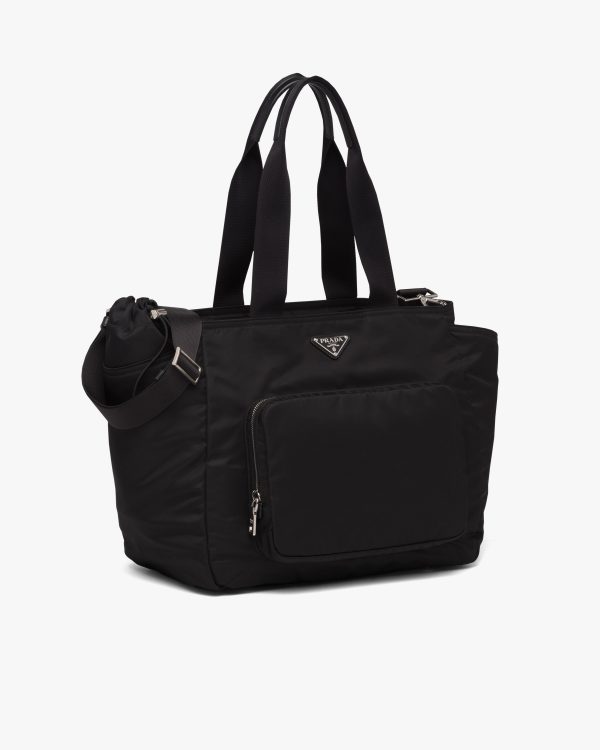 Black Prada Re-Nylon baby bag - Image 3