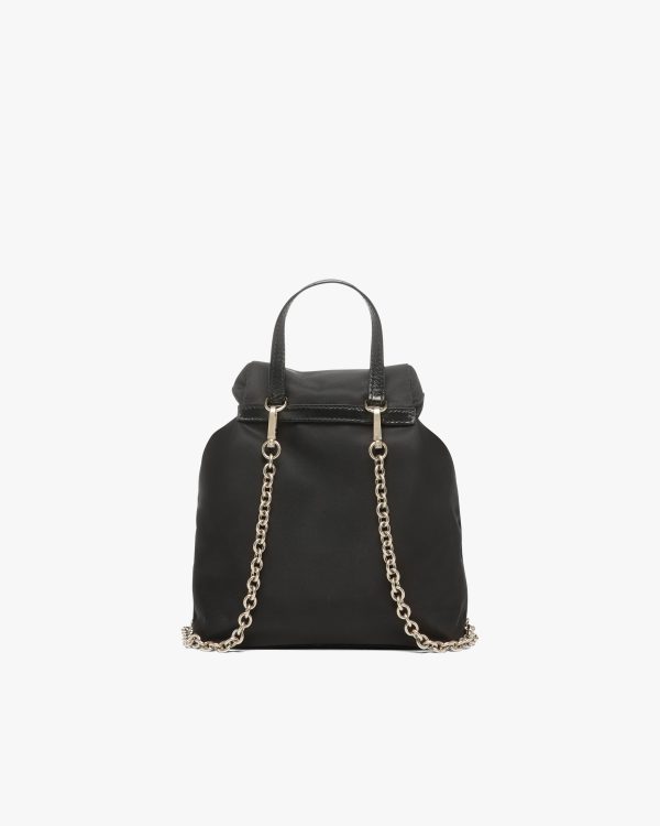 Black Re-Nylon mini backpack - Image 4