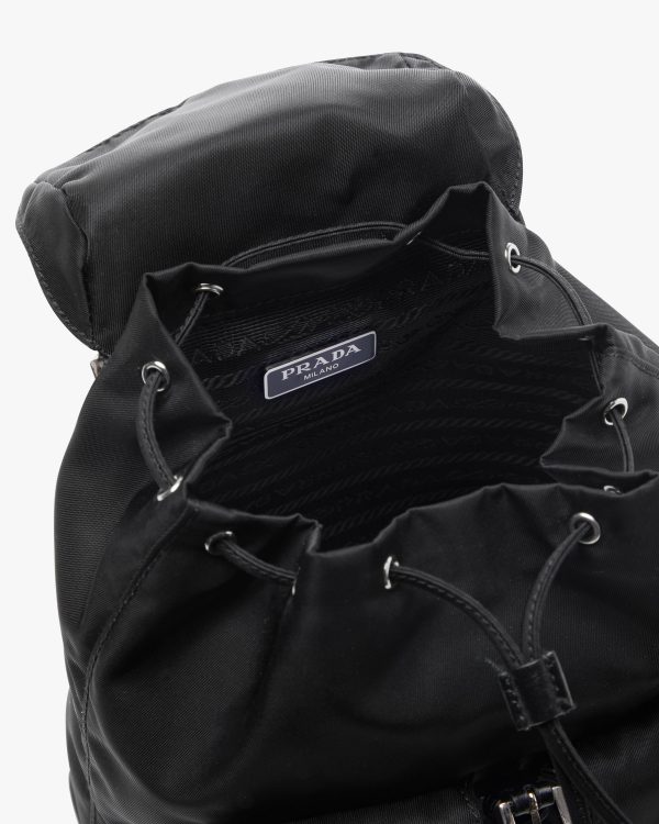 Black Re-Nylon mini backpack - Image 5