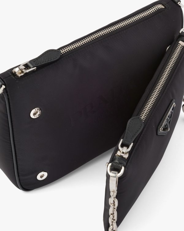 Black Re-Nylon shoulder bag - Image 2