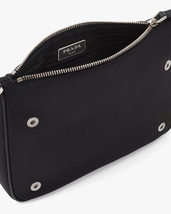 Black Re-Nylon shoulder bag - Image 5