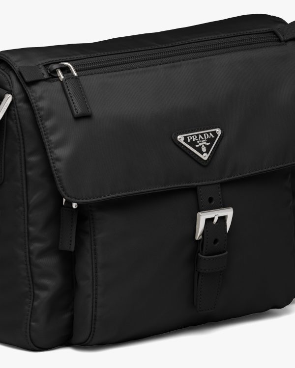 Black Re-Nylon shoulder bag - Image 2