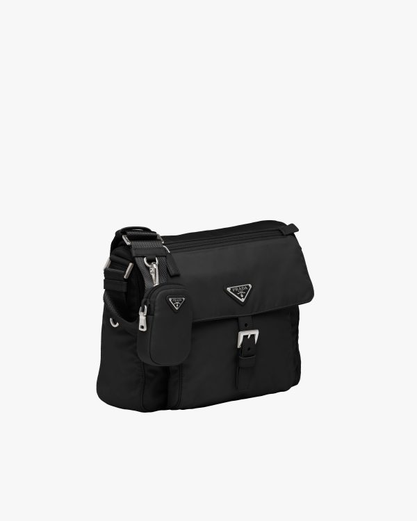 Black Re-Nylon shoulder bag - Image 3