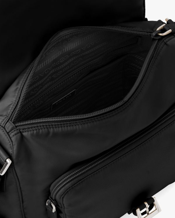 Black Re-Nylon shoulder bag - Image 5