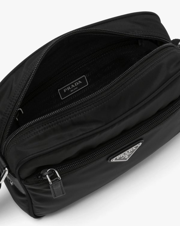 Black Re-Nylon shoulder bag - Image 5
