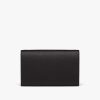 Black Saffiano and leather wallet with shoulder strap - Image 4