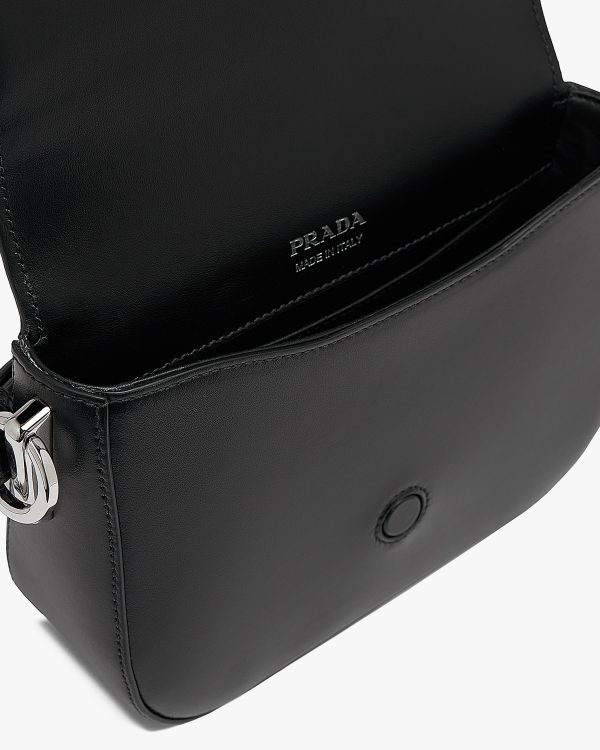 Black Saffiano leather Prada Identity shoulder bag - Image 5