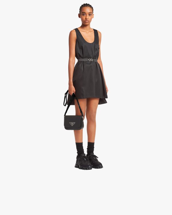 Black Saffiano leather Prada Identity shoulder bag - Image 7