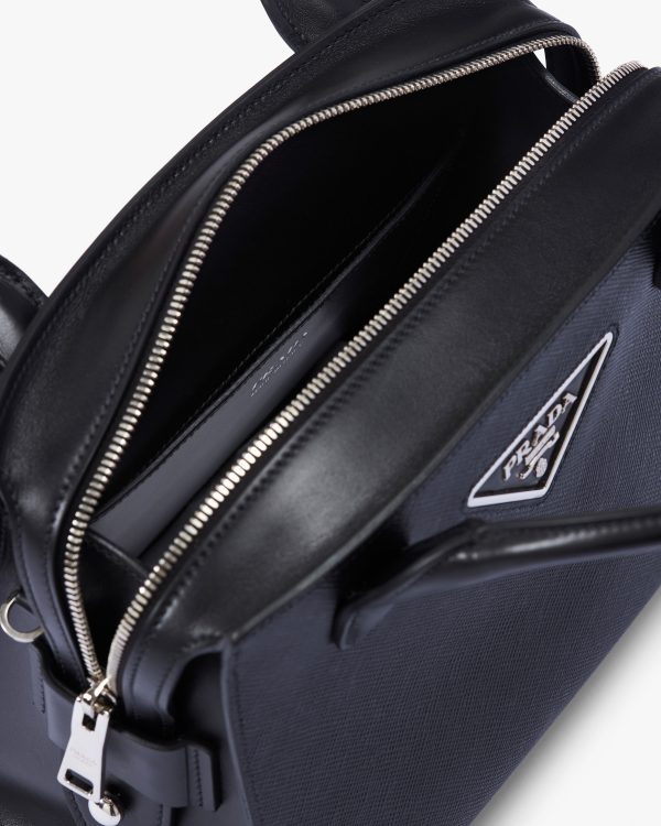 Black Saffiano leather Prada Kristen handbag - Image 5