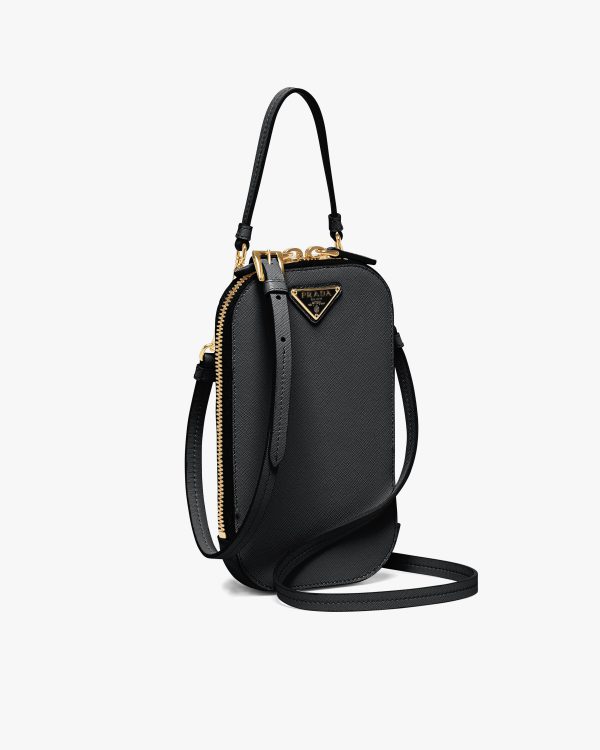 Black Saffiano leather mini-bag - Image 3