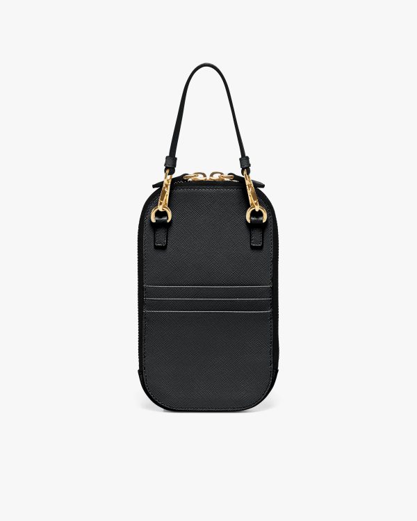 Black Saffiano leather mini-bag - Image 4