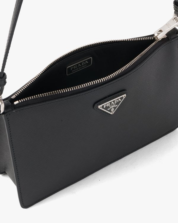 Black Saffiano leather mini bag - Image 5