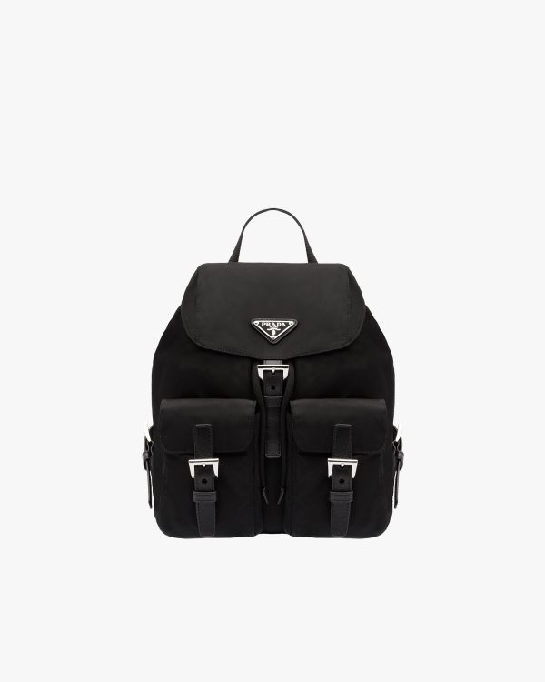 Black Small Re-Nylon backpack