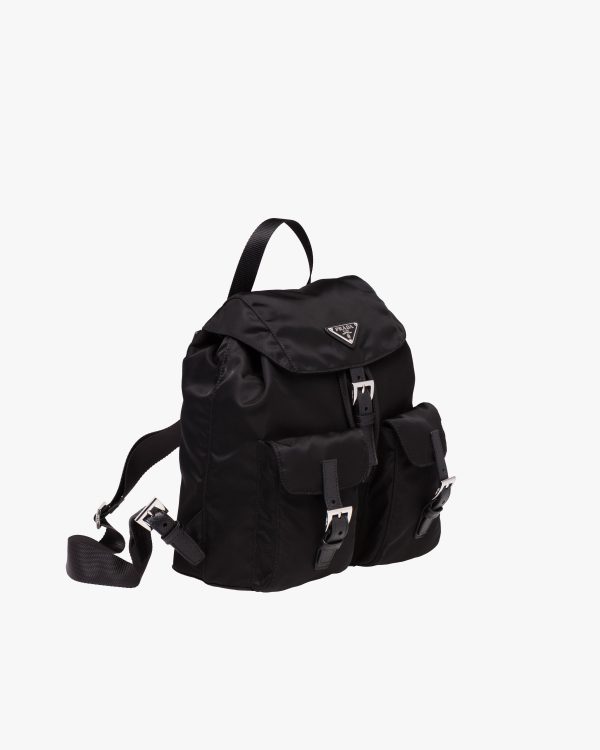 Black Small Re-Nylon backpack - Image 3