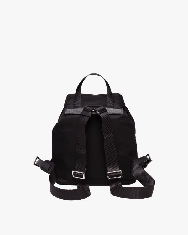 Black Small Re-Nylon backpack - Image 4