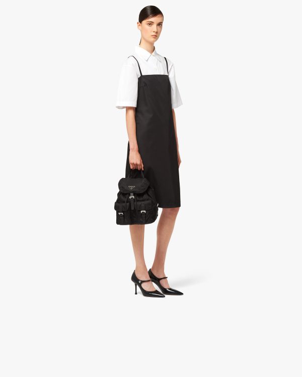 Black Small Re-Nylon backpack - Image 7